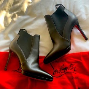 Christian Louboutin Crochinetta 100mm Boots